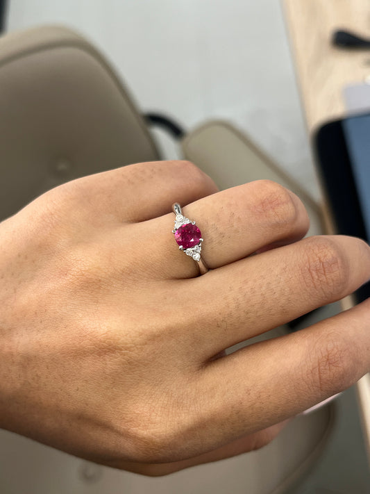 Ruby and Diamond Ring